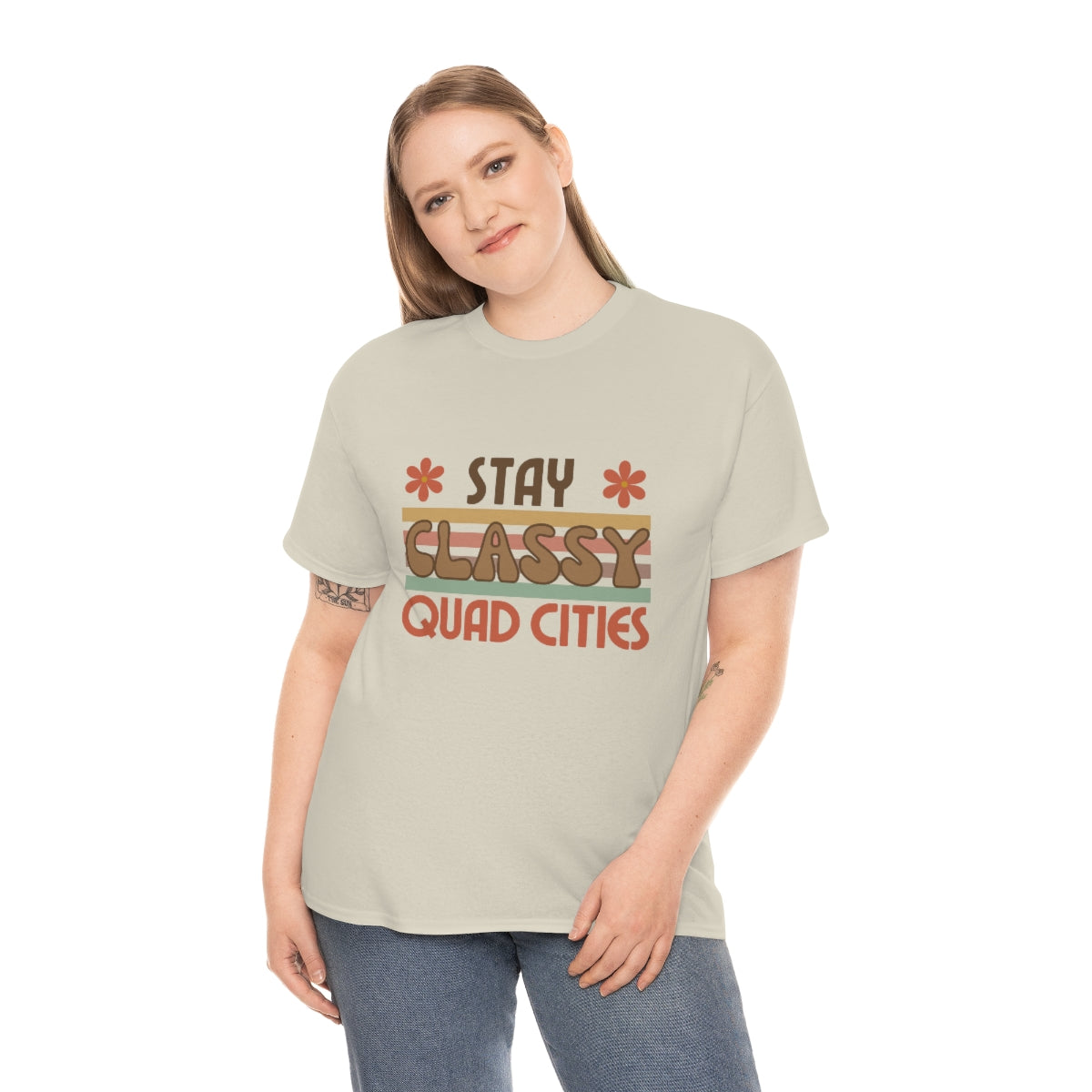 Stay Classy Quad Cities Tee Unisex S-5XL