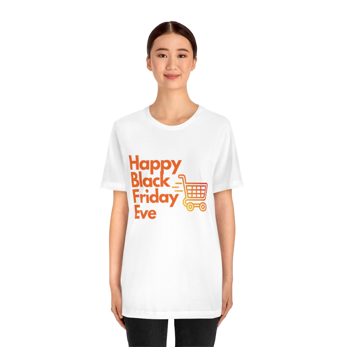 Happy Black Friday Eve Thanksgiving Unisex Jersey Short Sleeve Tee S-3XL
