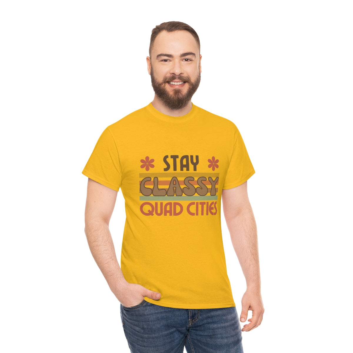 Stay Classy Quad Cities Tee Unisex S-5XL