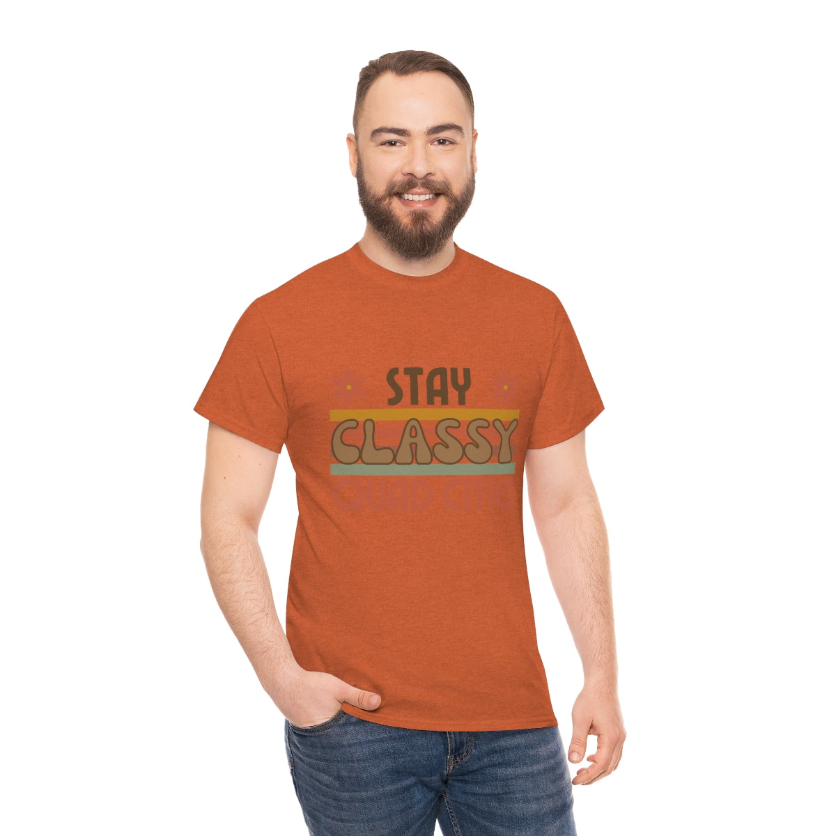 Stay Classy Quad Cities Tee Unisex S-5XL