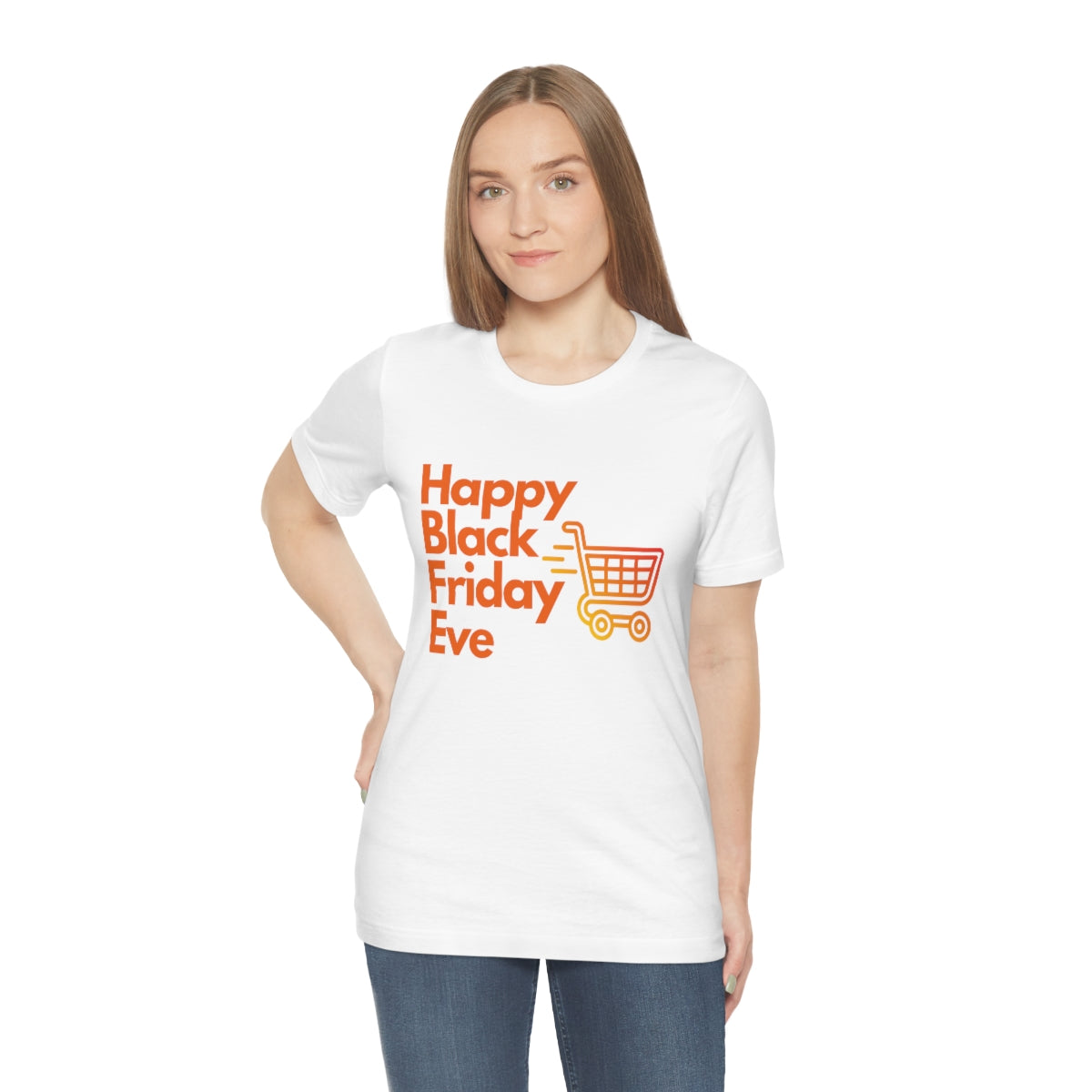 Happy Black Friday Eve Thanksgiving Unisex Jersey Short Sleeve Tee S-3XL