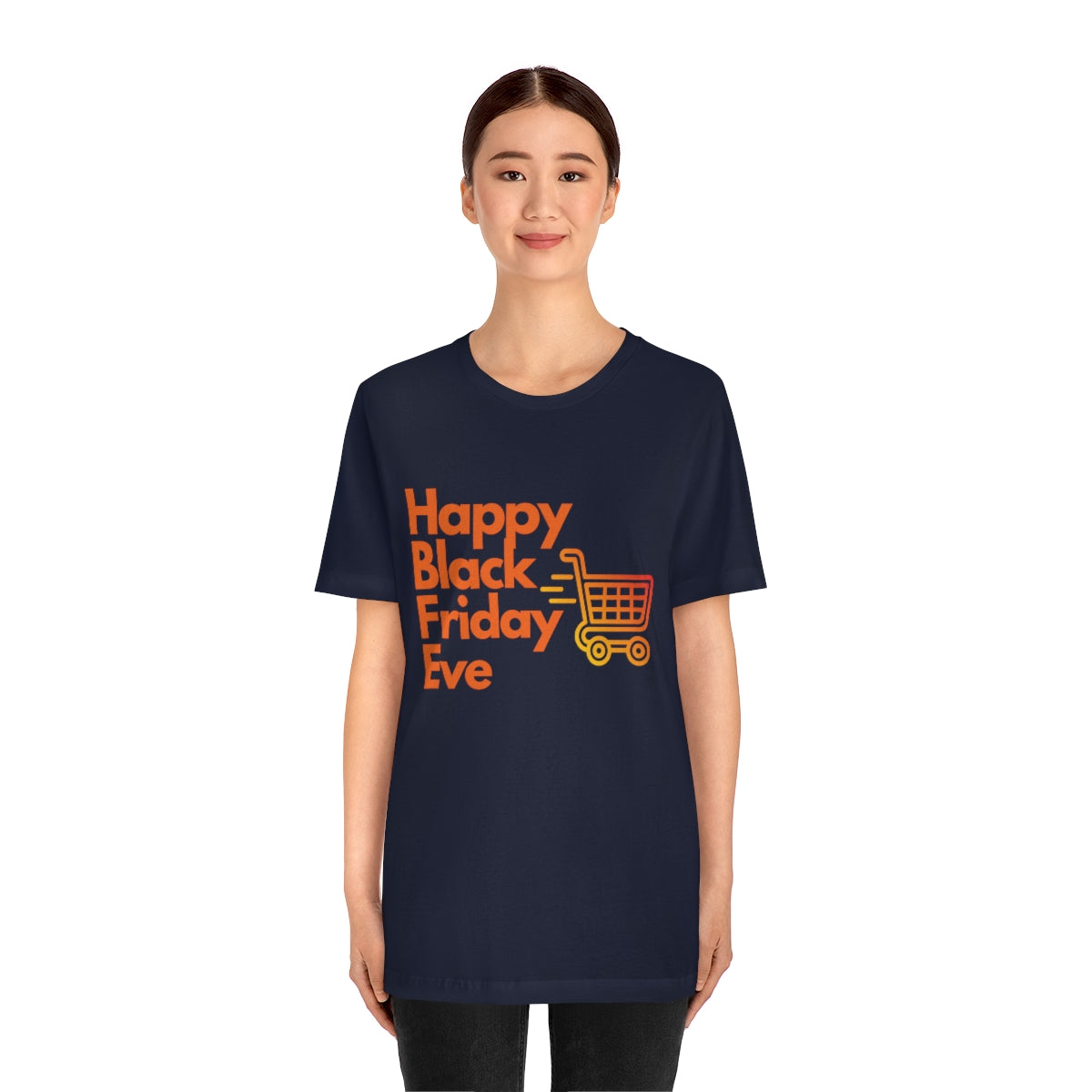Happy Black Friday Eve Thanksgiving Unisex Jersey Short Sleeve Tee S-3XL