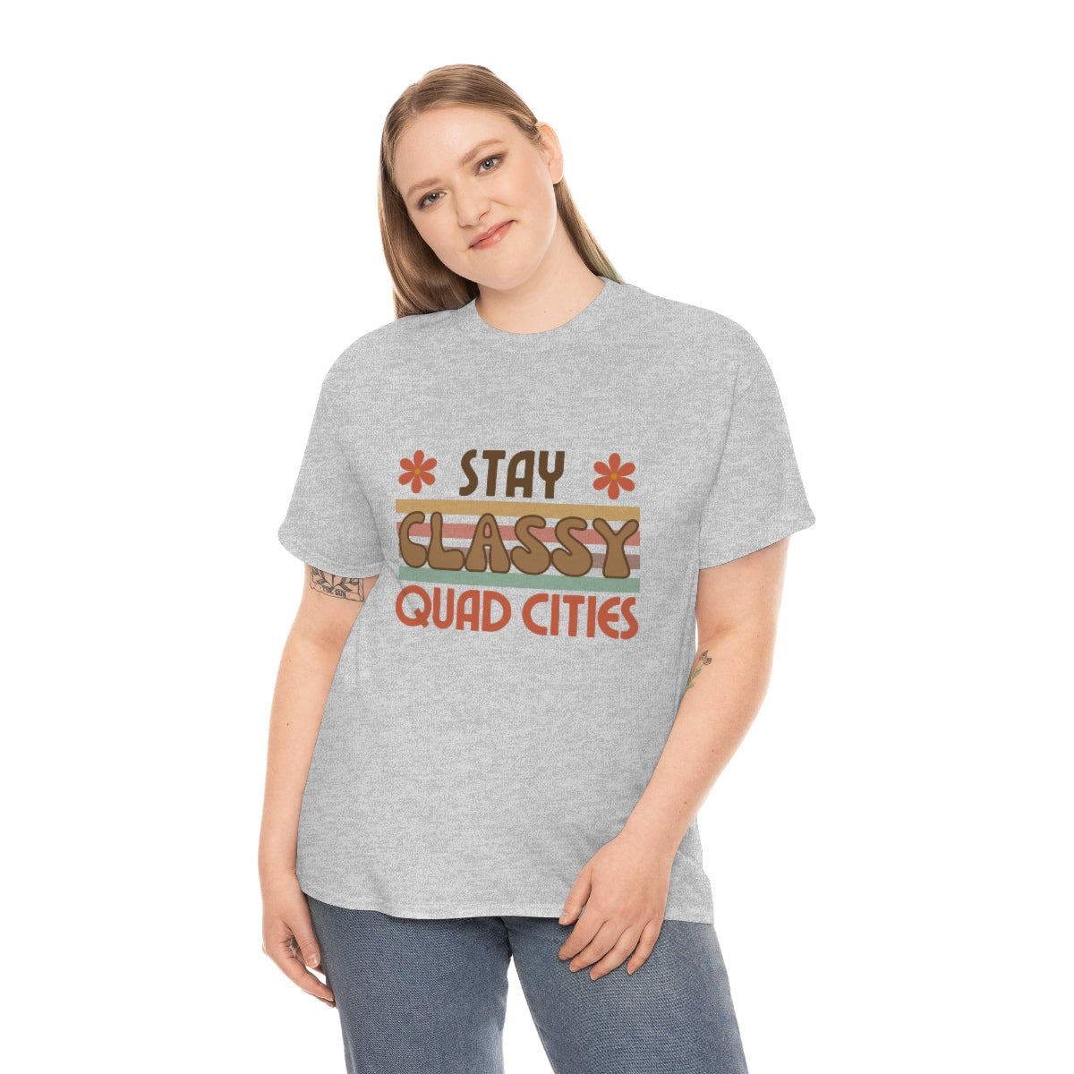 Stay Classy Quad Cities Tee Unisex S-5XL
