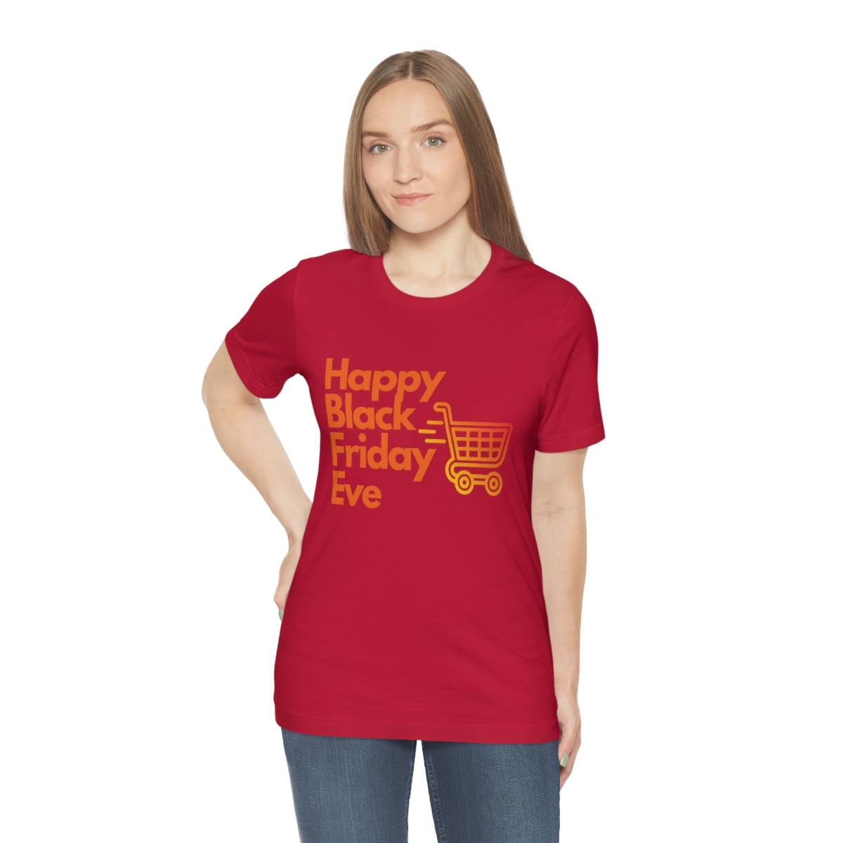 Happy Black Friday Eve Thanksgiving Unisex Jersey Short Sleeve Tee S-3XL