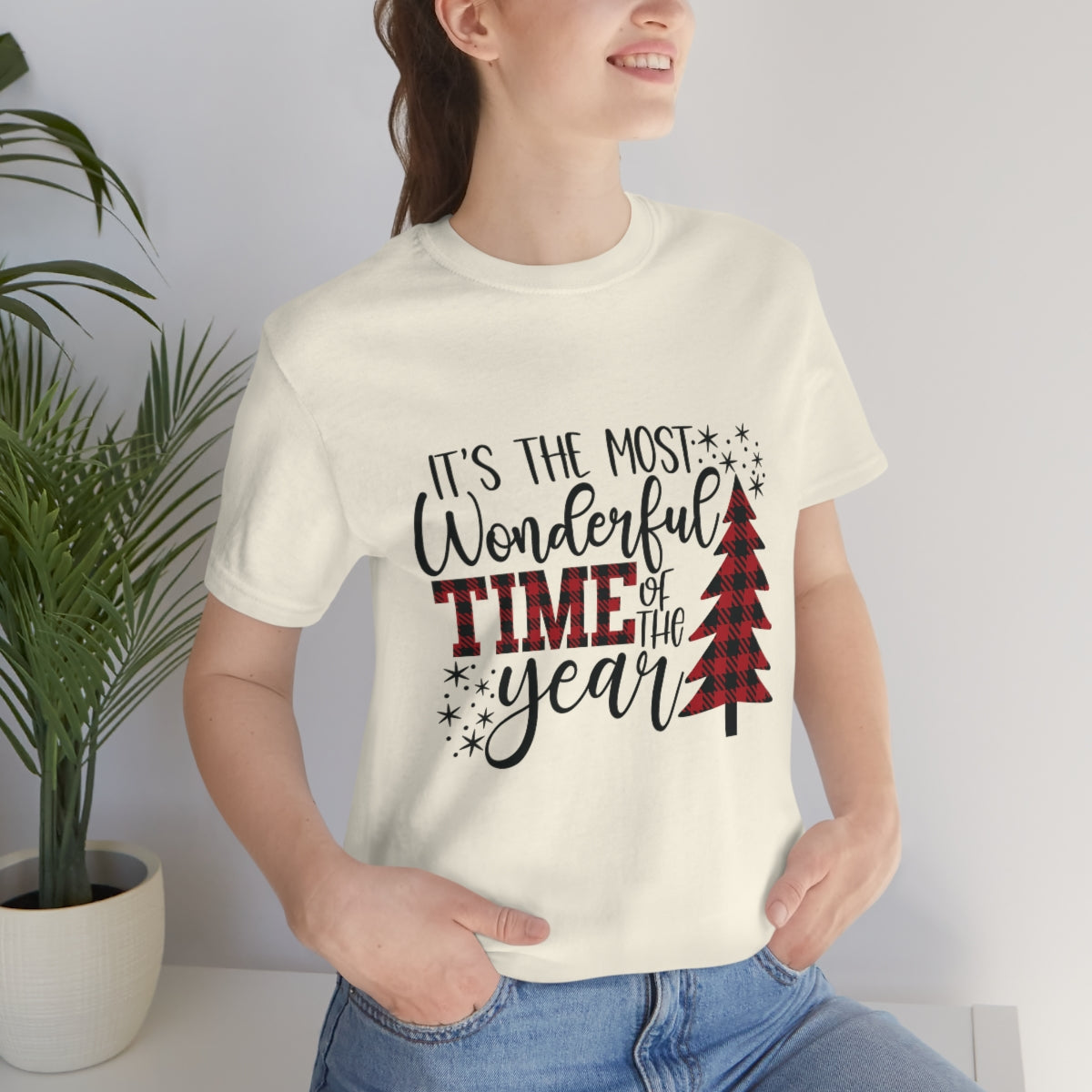 It's the Most Wonderful Time of the Year Unisex Jersey Short Sleeve Christmas Tee S-3XL