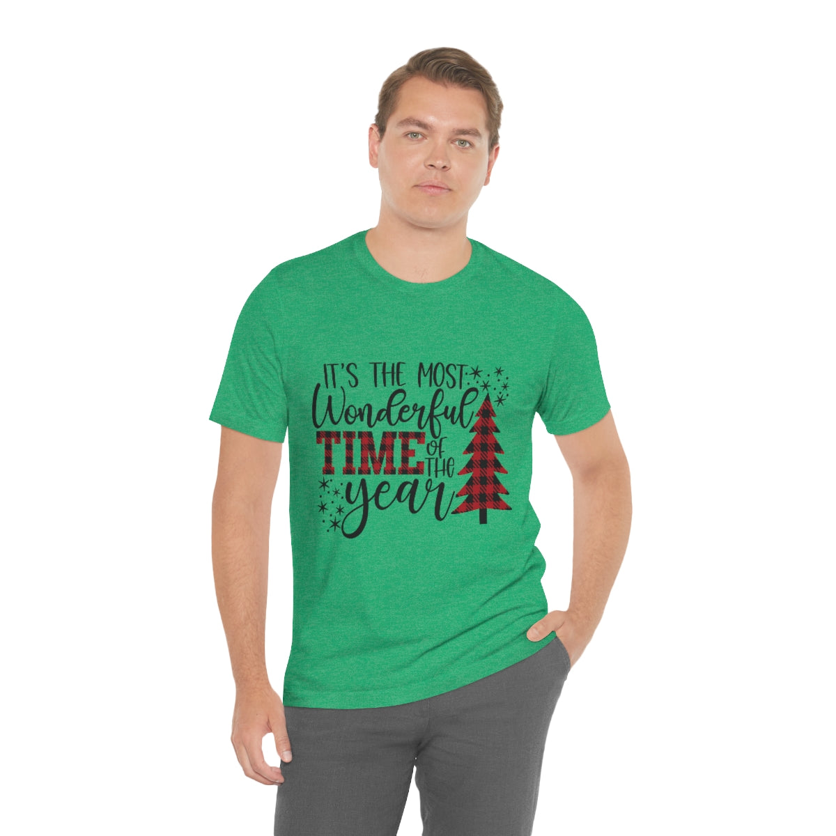 It's the Most Wonderful Time of the Year Unisex Jersey Short Sleeve Christmas Tee S-3XL