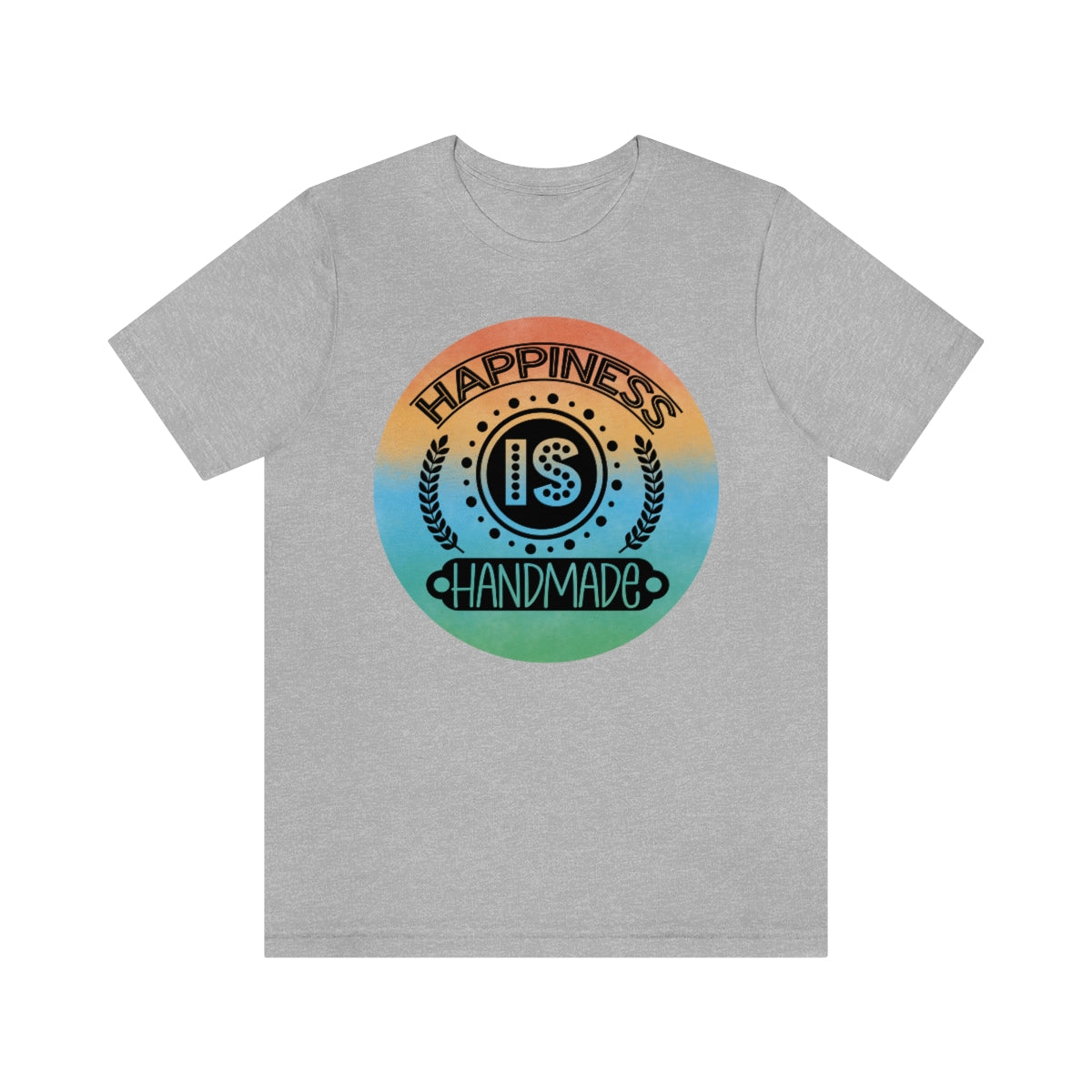 Happiness is Handmade Ombre Unisex Jersey Short Sleeve Tee S-3XL