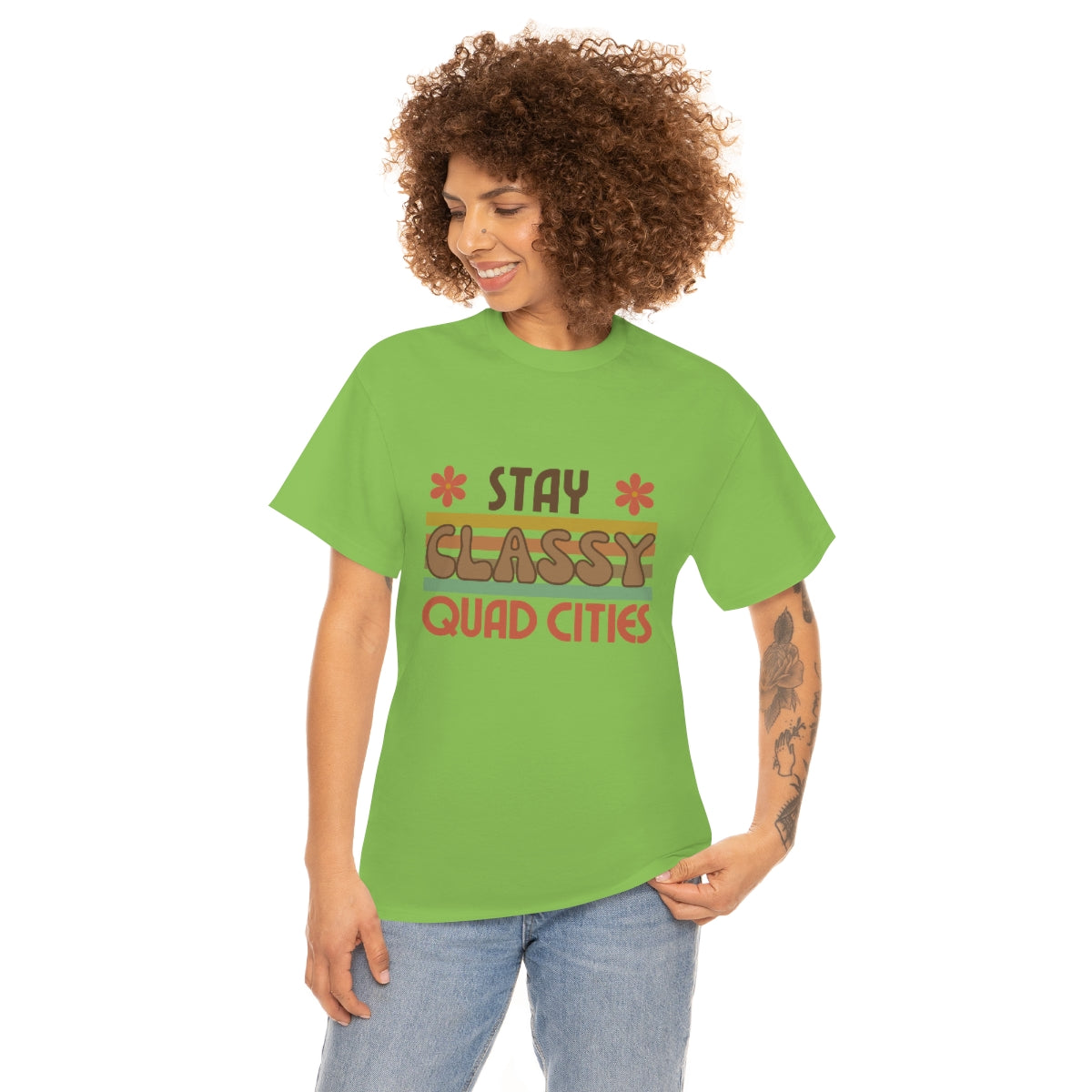 Stay Classy Quad Cities Tee Unisex S-5XL