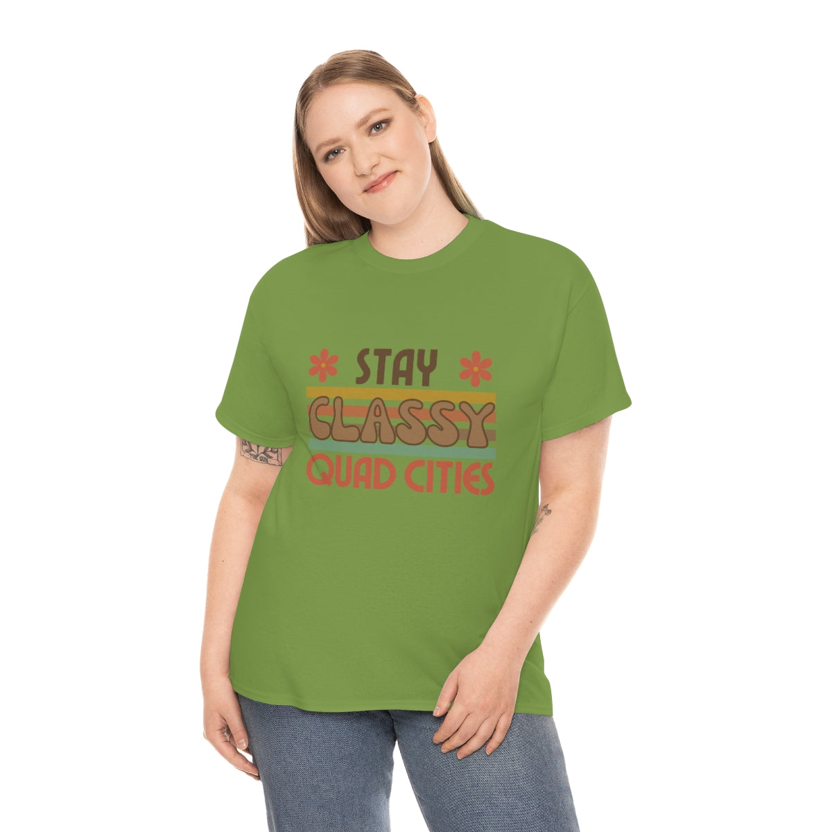 Stay Classy Quad Cities Tee Unisex S-5XL