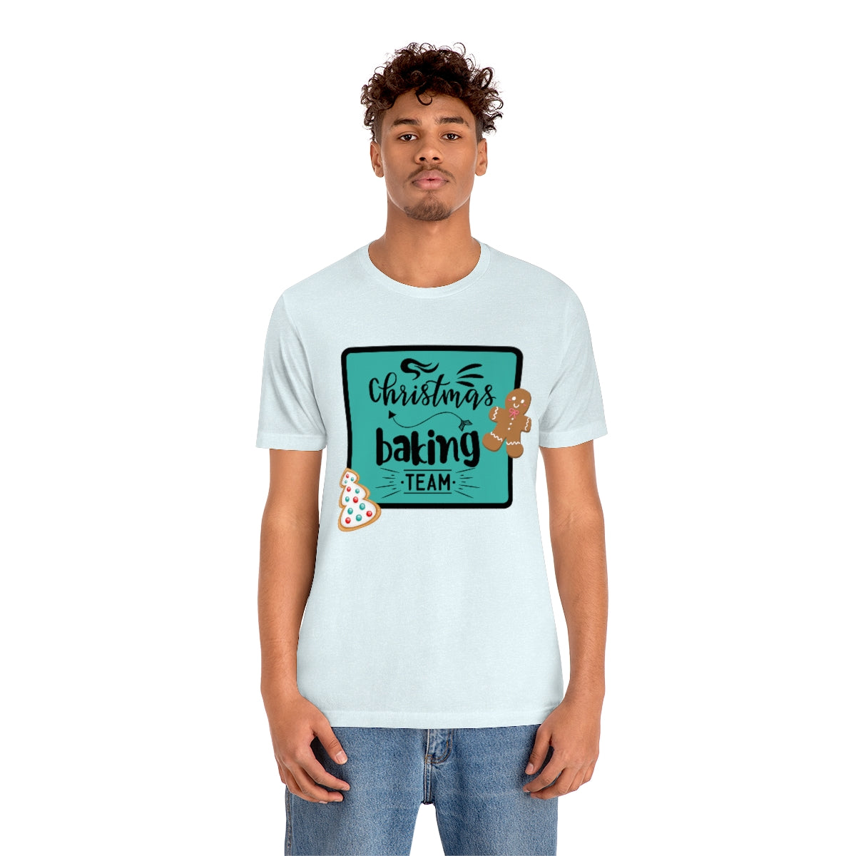 Christmas Baking Team Unisex Jersey Short Sleeve Tee S-3XL