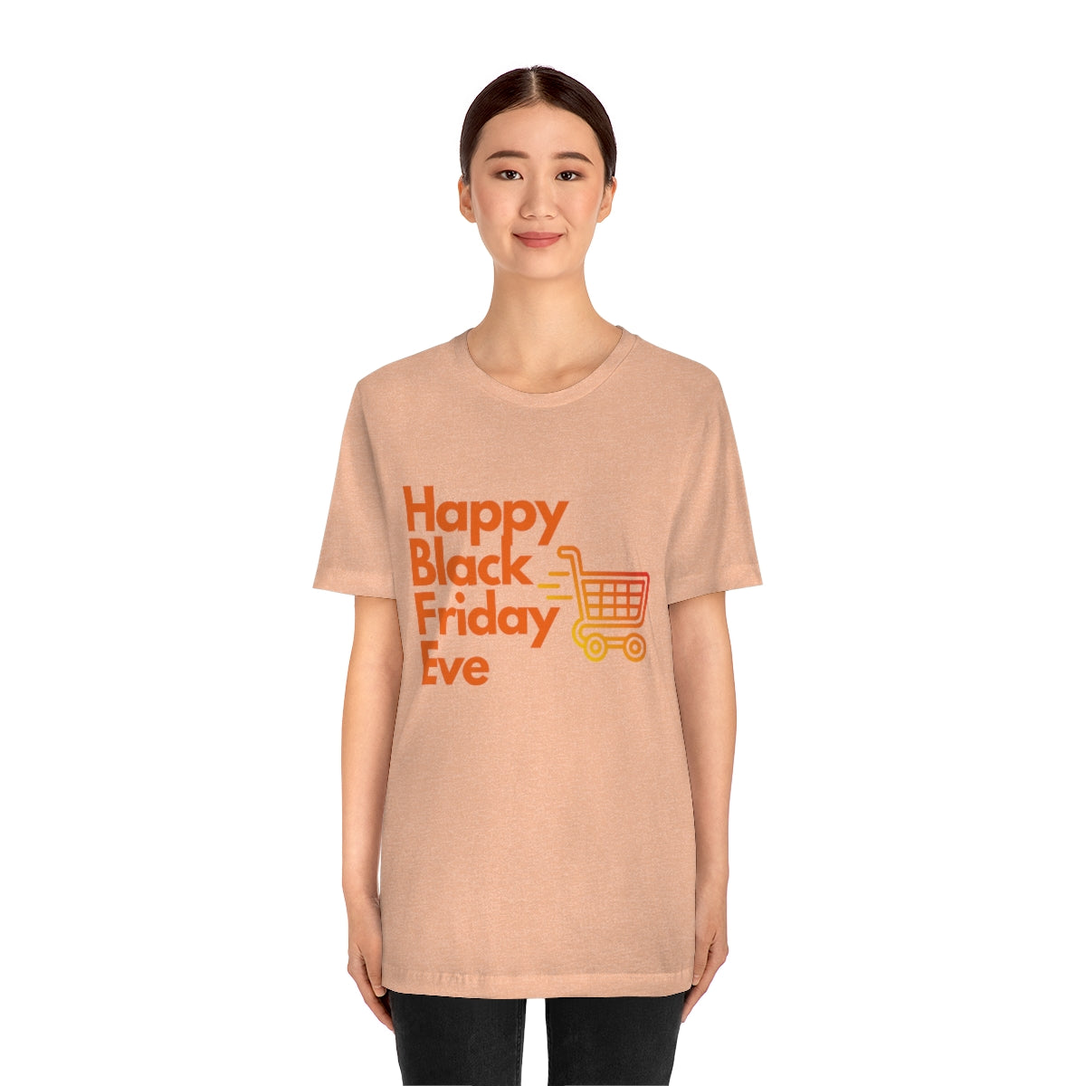 Happy Black Friday Eve Thanksgiving Unisex Jersey Short Sleeve Tee S-3XL