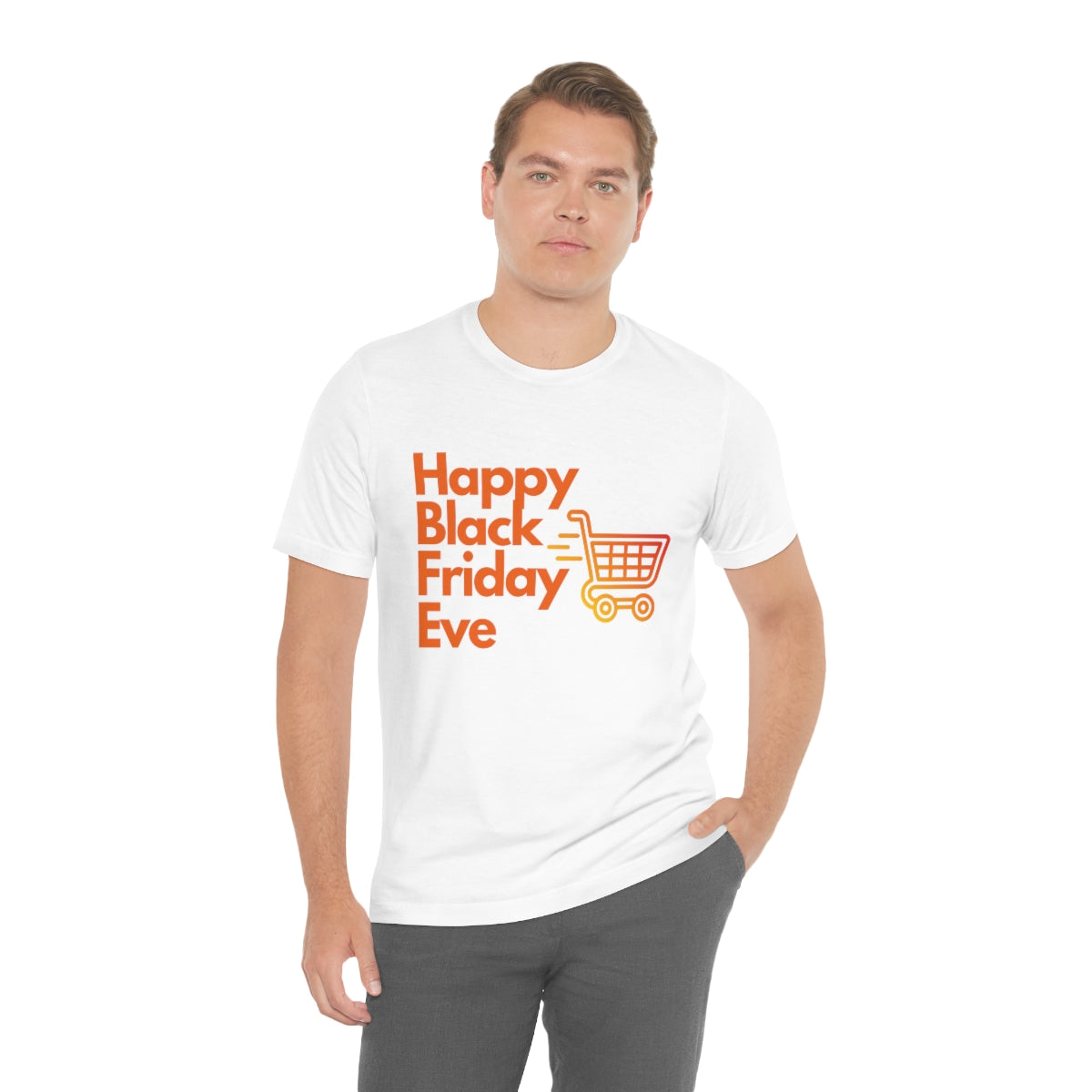 Happy Black Friday Eve Thanksgiving Unisex Jersey Short Sleeve Tee S-3XL