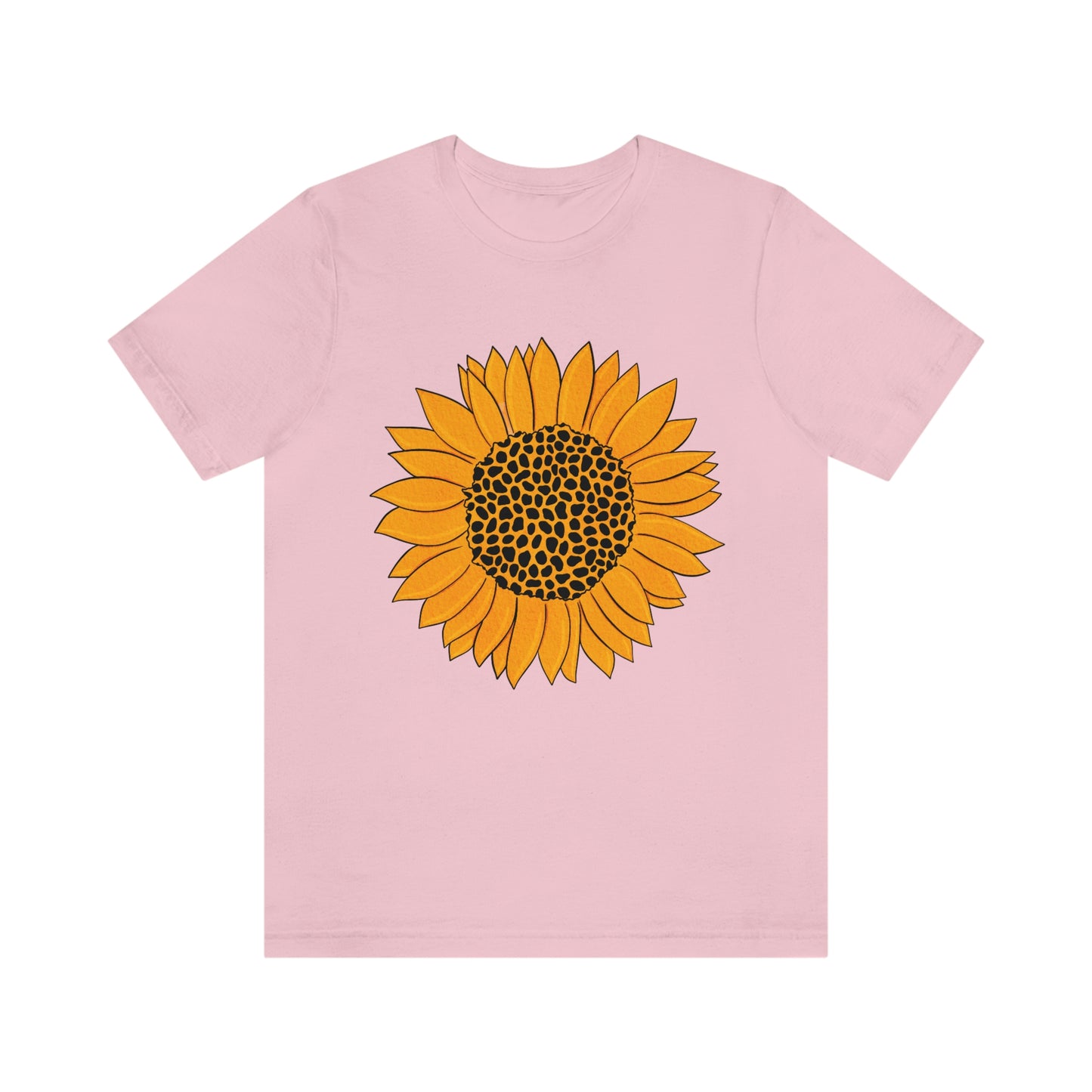 Sunny Sunflower Fall Unisex Jersey Short Sleeve Tee S-3XL