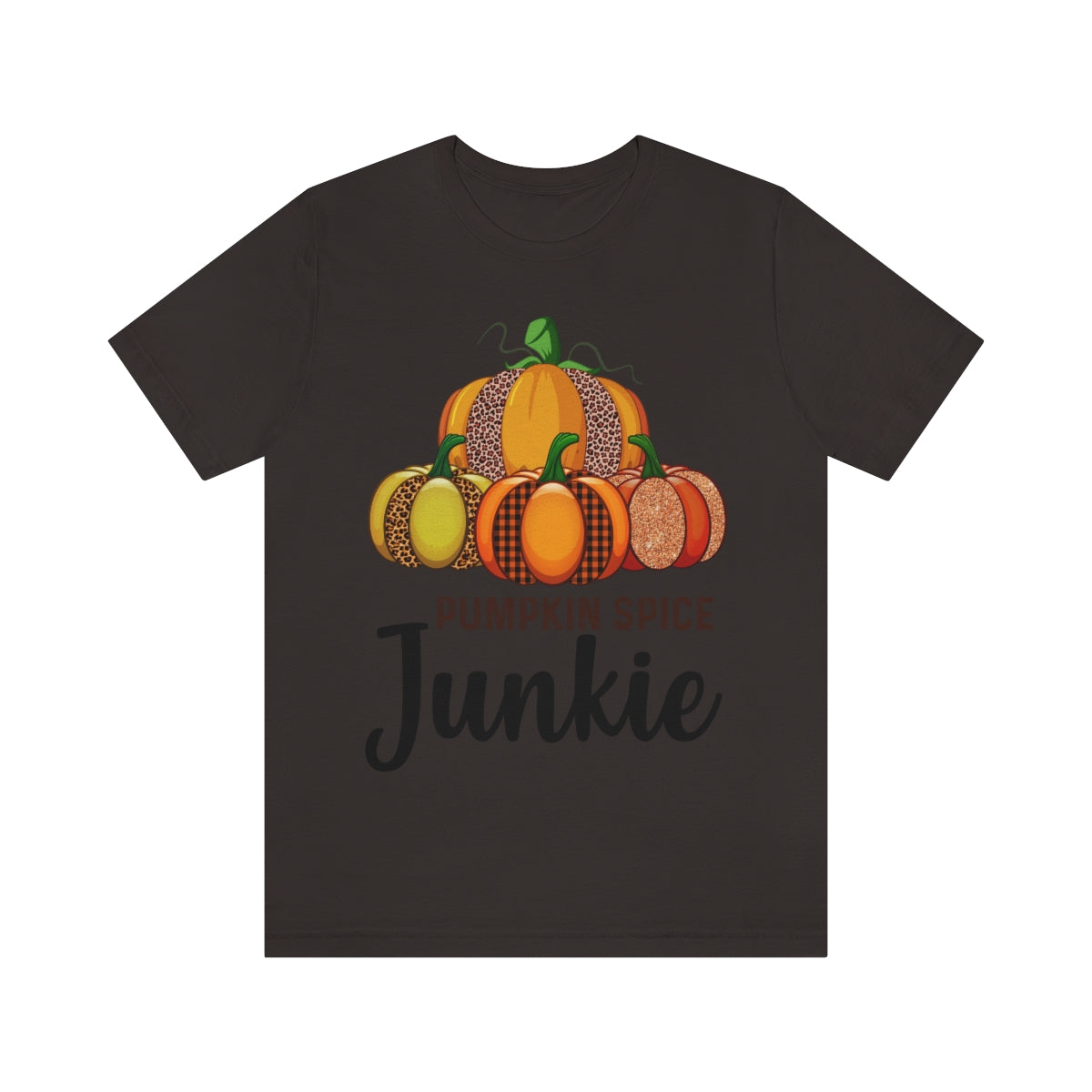 Pumpkin Spice Junkie Fall Unisex Jersey Short Sleeve Tee S-3XL