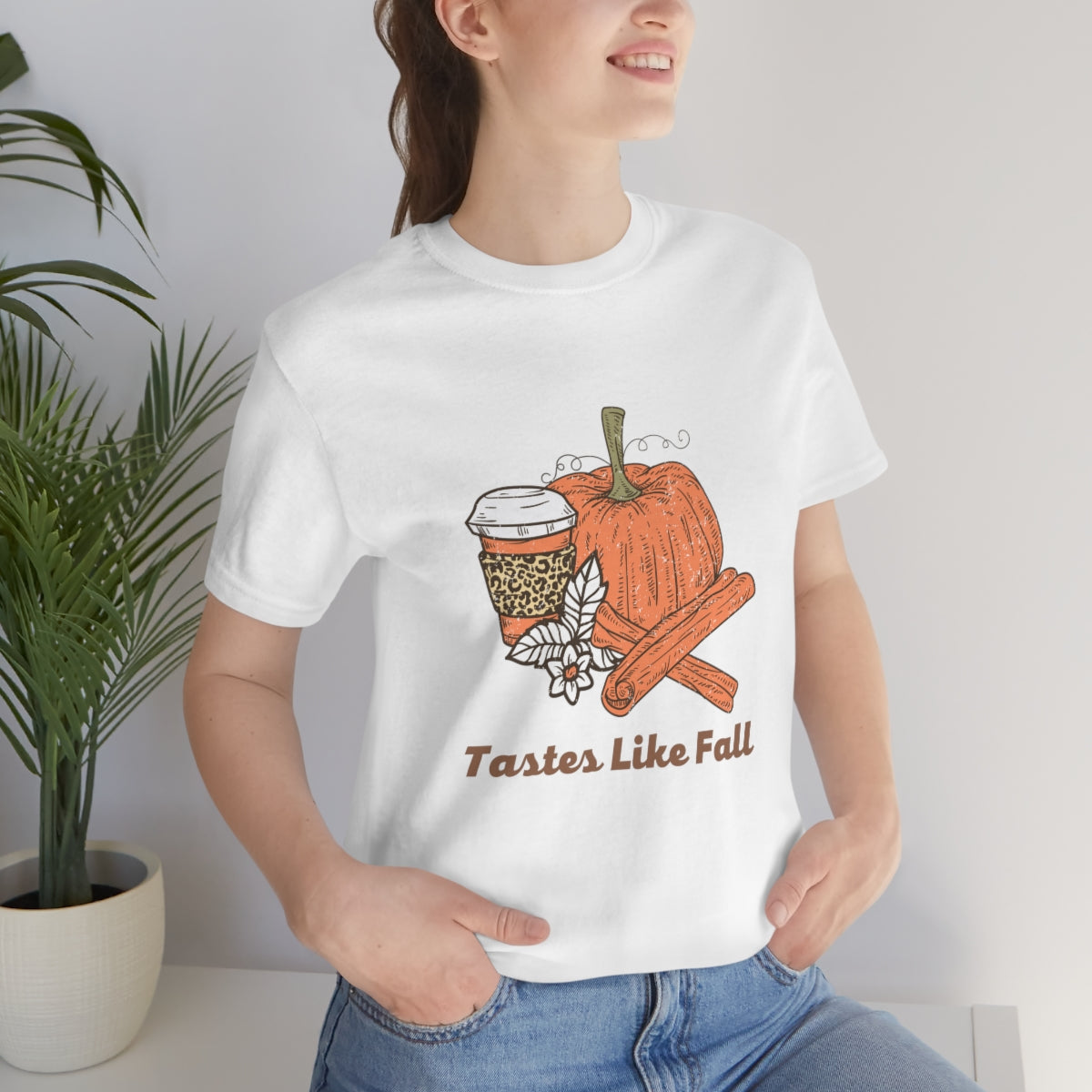 Tastes Like Fall Unisex Jersey Short Sleeve Tee S-3XL