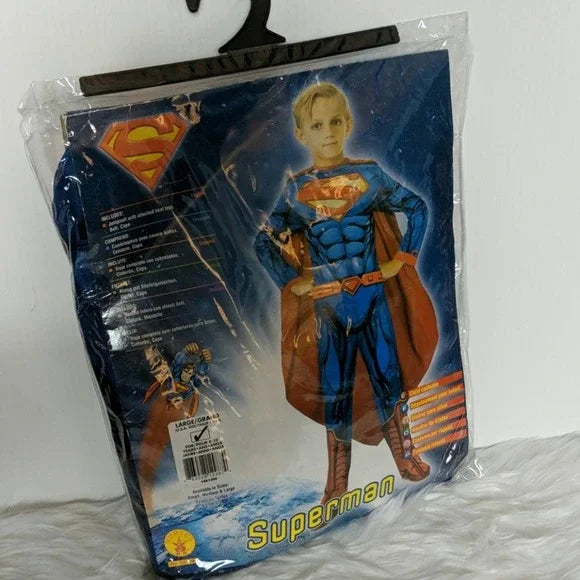 DC SUPERMAN Halloween Superhero Costume Large