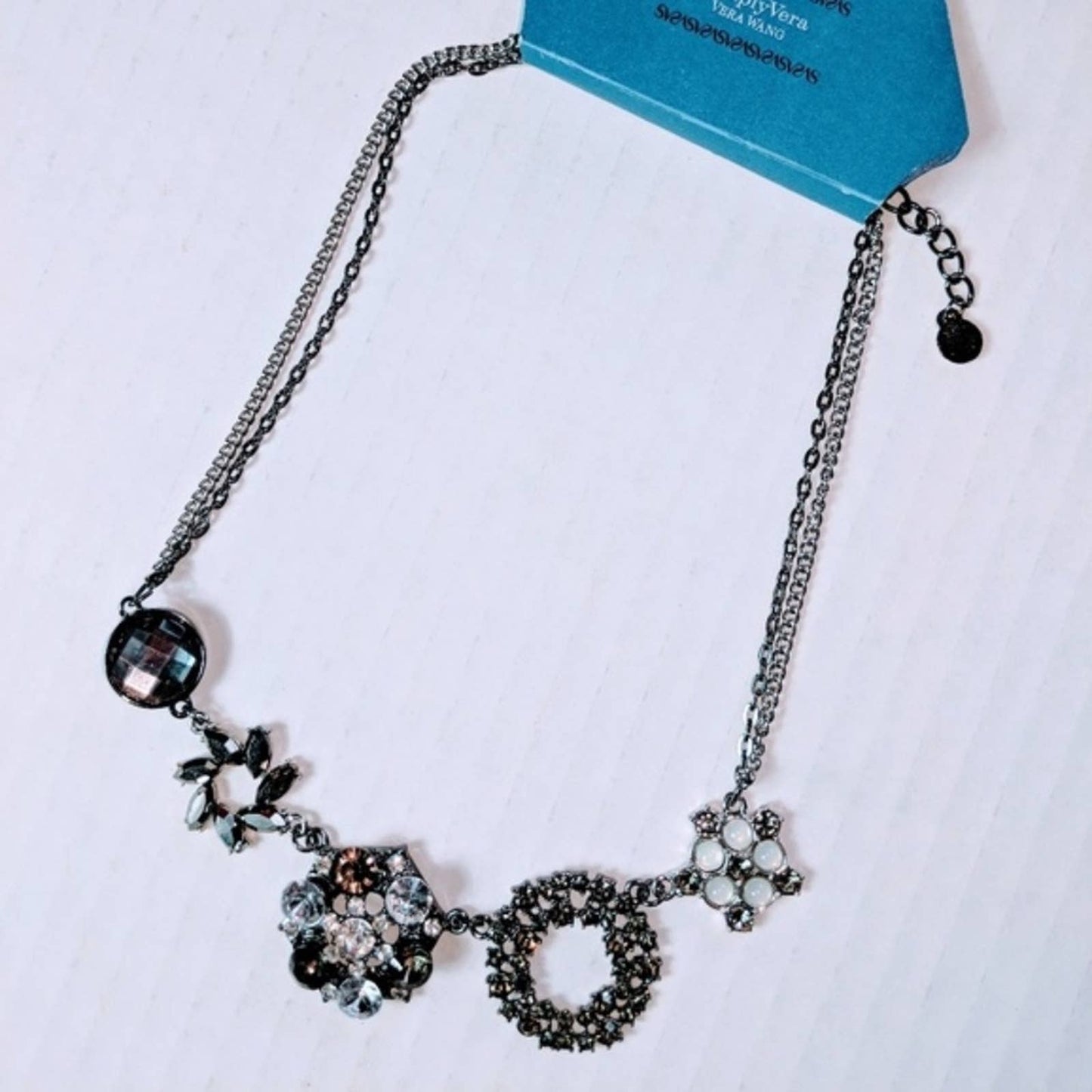 SIMPLY VERA WANG Sparkle Statement Necklace