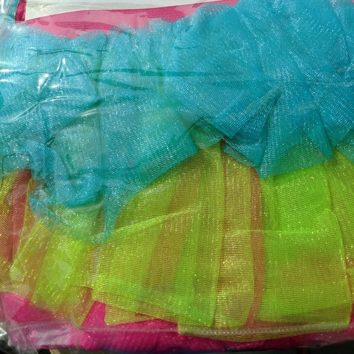 SUGAR SUGAR Shimmer Tiered Tutu Dance Costume Medium/Large