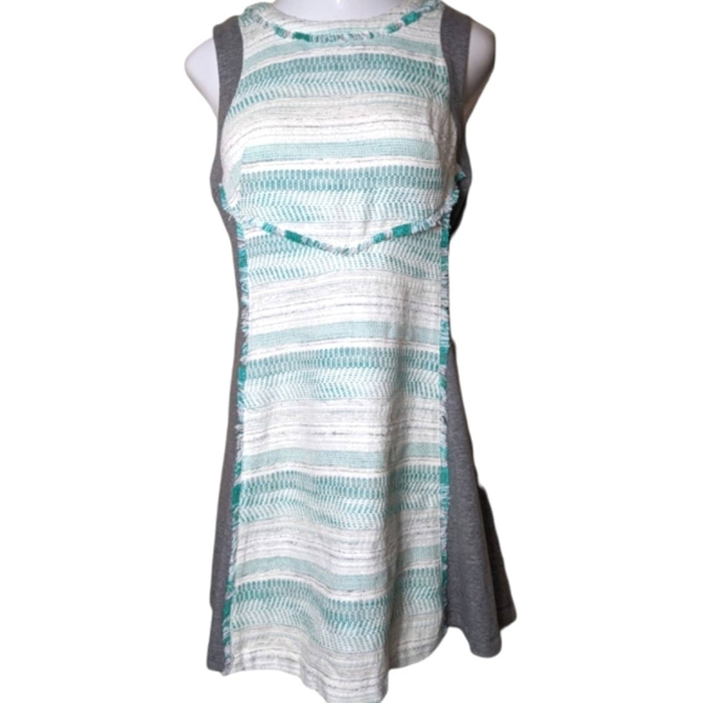 RACHEL ROY LA Story Tide Pool Gray Dress 14 NEW