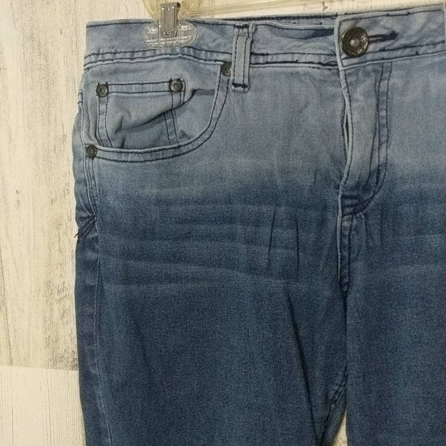 JUSTICE 12.5 Ombre Stretch Skinny Jeans Girls 12 1/2