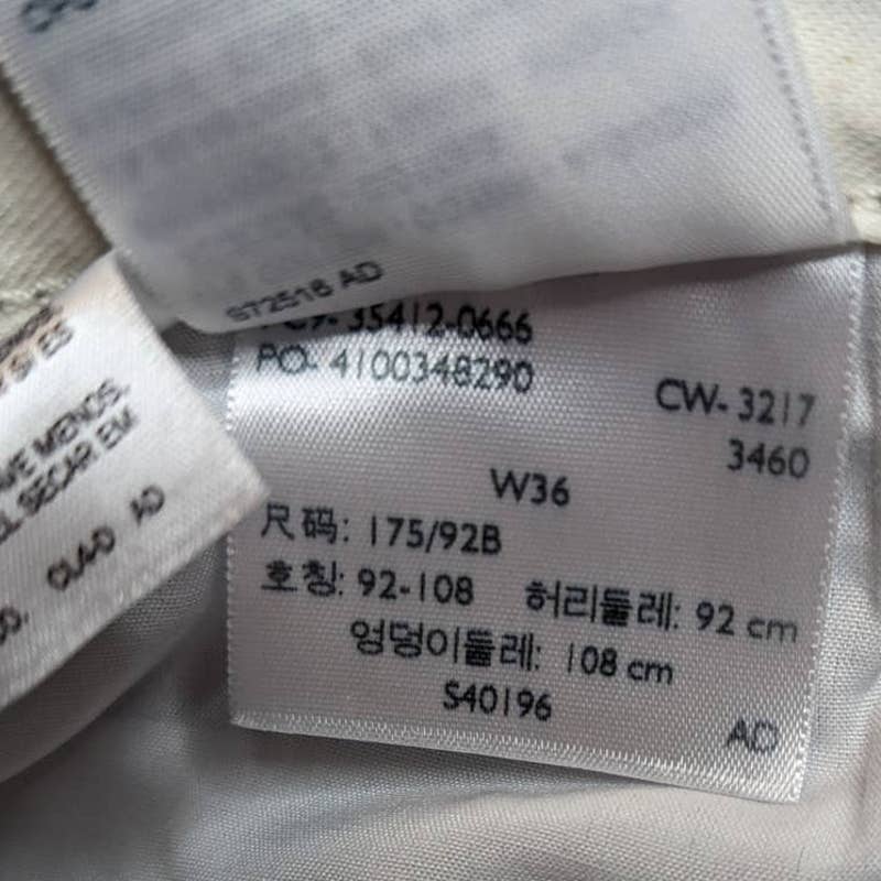 DOCKERS Gray Men's Chino Casual Golf Shorts Size 36