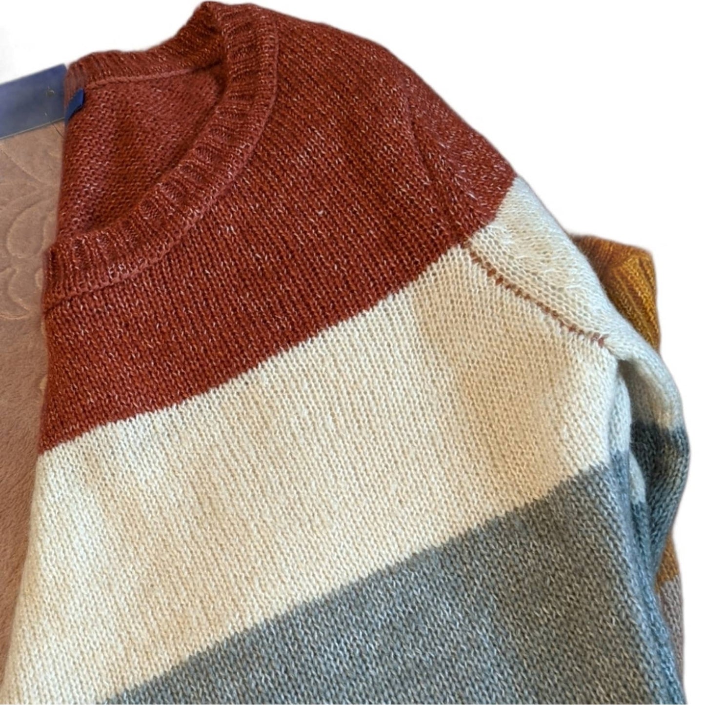 APT. 9 Striped Chevron Sweater Women's Small NEW
