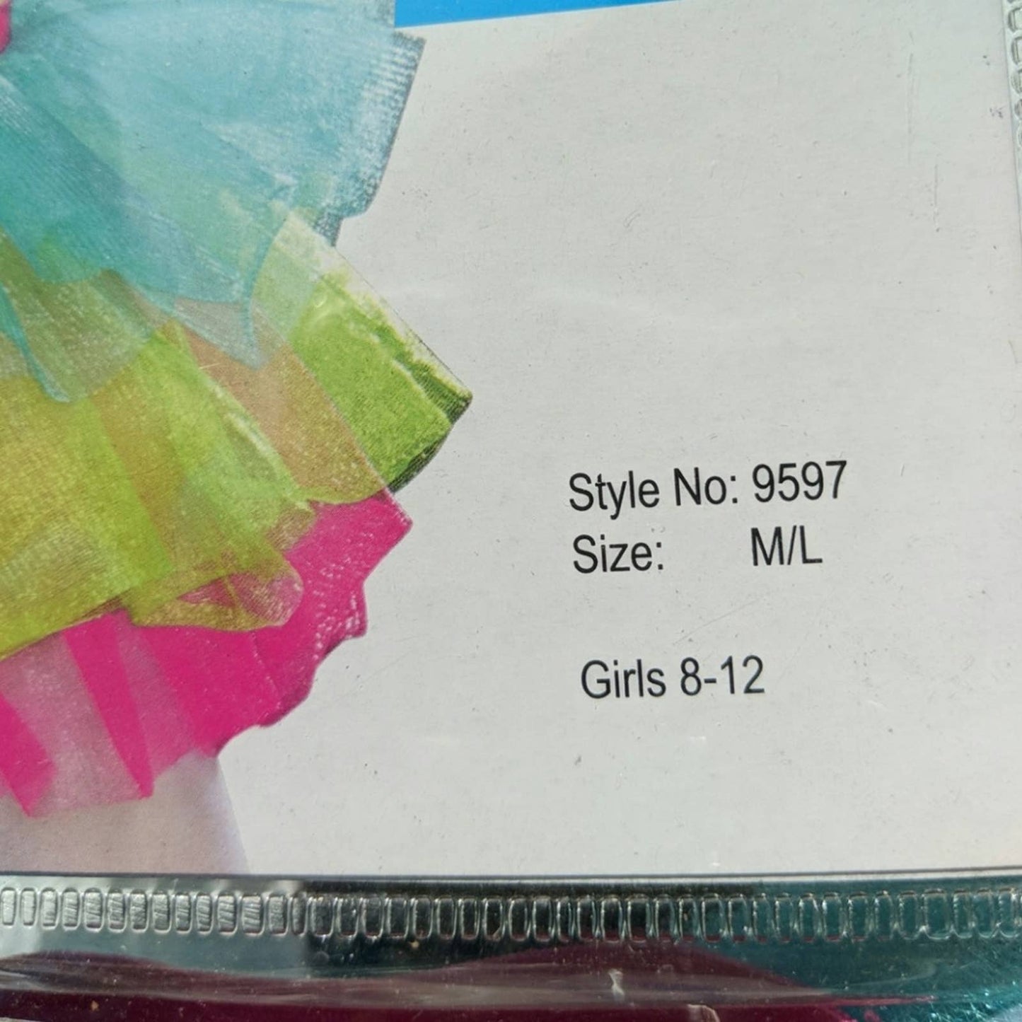 SUGAR SUGAR Shimmer Tiered Tutu Dance Costume Medium/Large