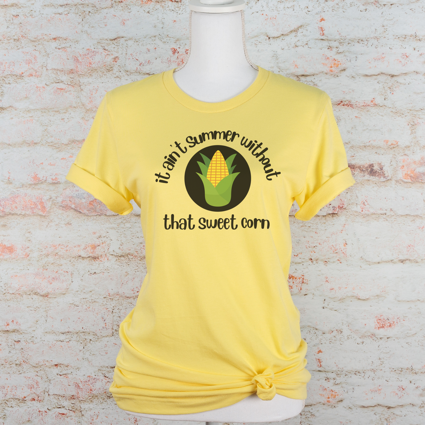 It's Ain't Summer Without That Sweet Corn Unisex Short Sleeve Tee S-3XL