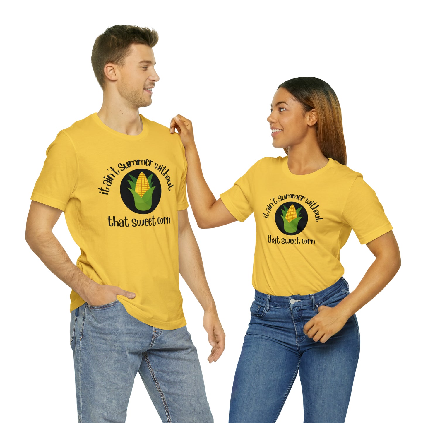 It's Ain't Summer Without That Sweet Corn Unisex Short Sleeve Tee S-3XL