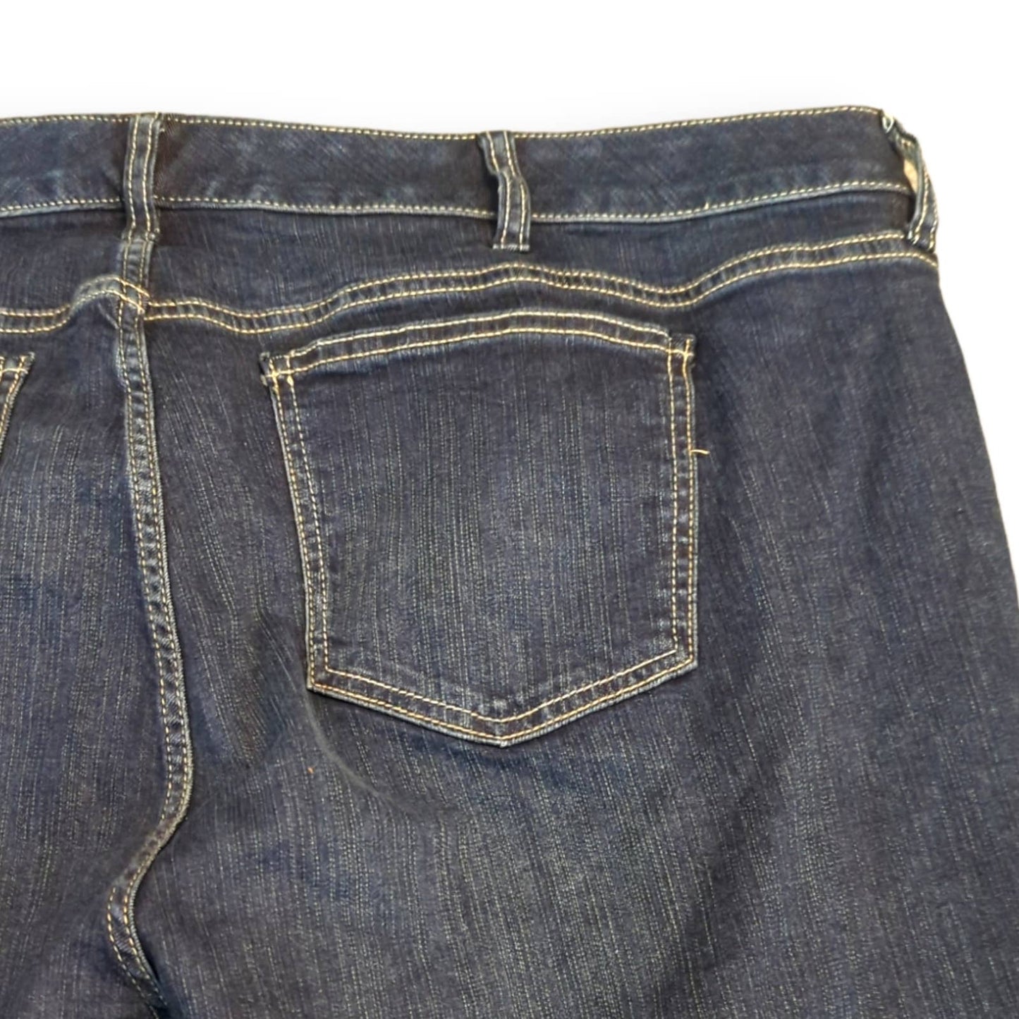 TORRID Dark Rinse Skinny Crop Distressed Jeans Plus 24