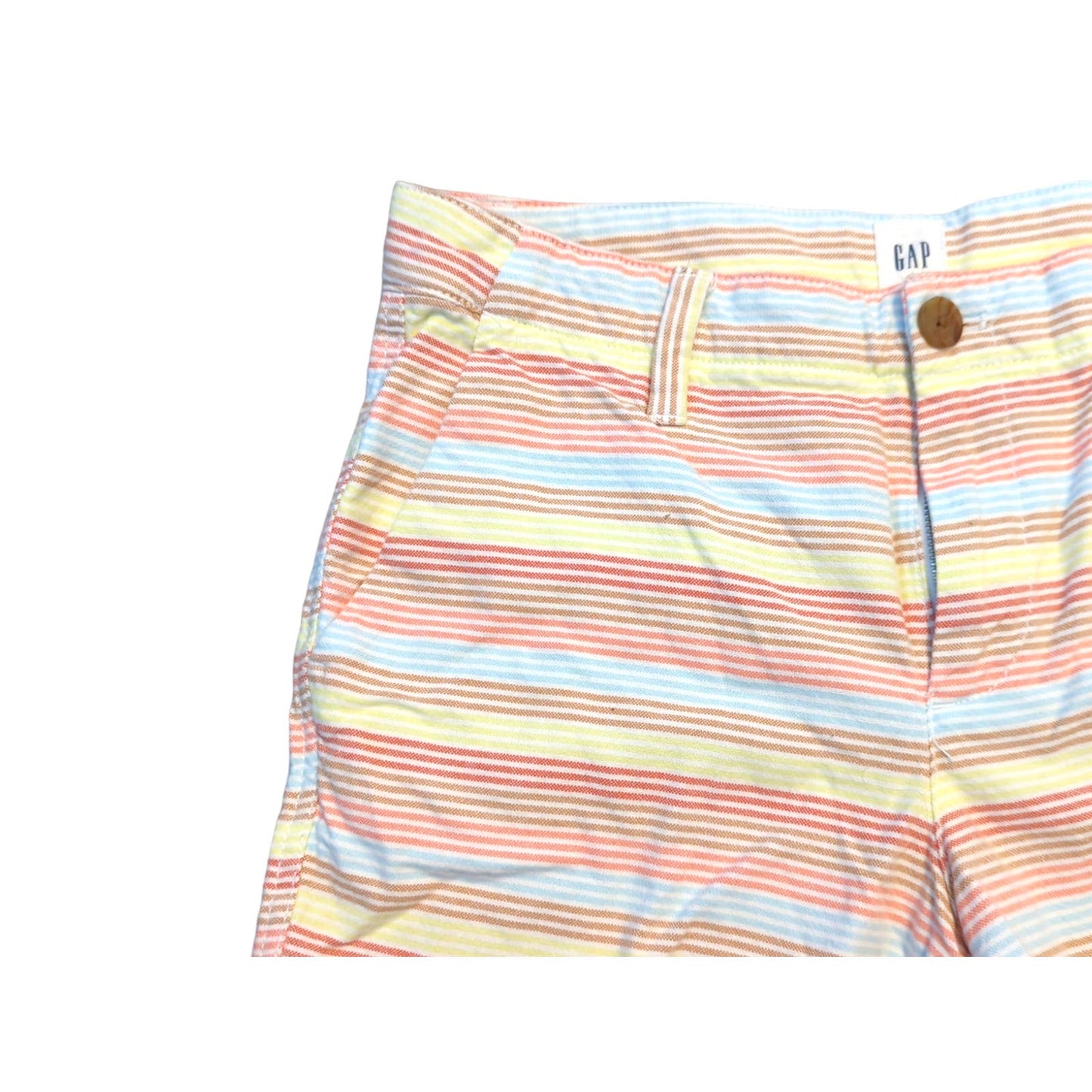 GAP City Short Striped Shorts Size 2 Summer Vacation