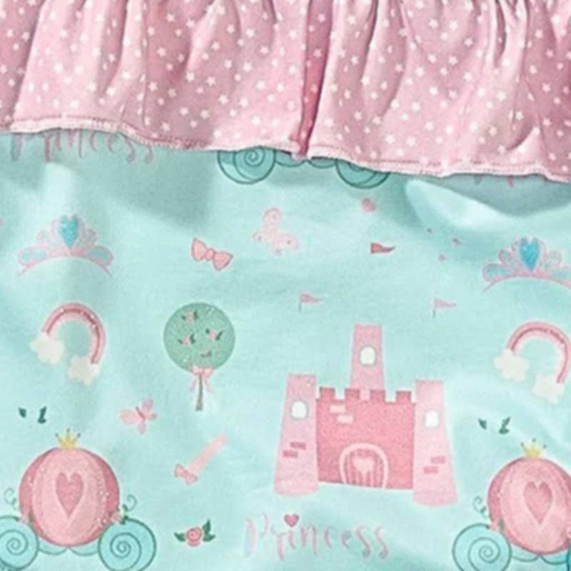 PETE + LUCY Princess Carriage Ruffle Romper Infant Baby