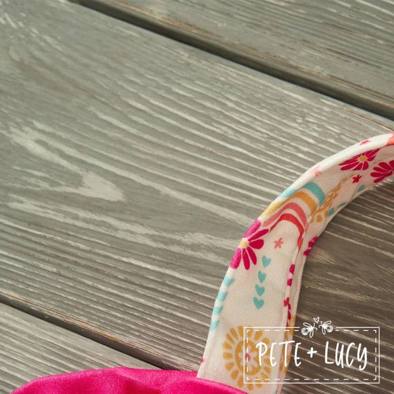 PETE + LUCY Sunny Day Little Girl Ruffle Bucket Purse Floral