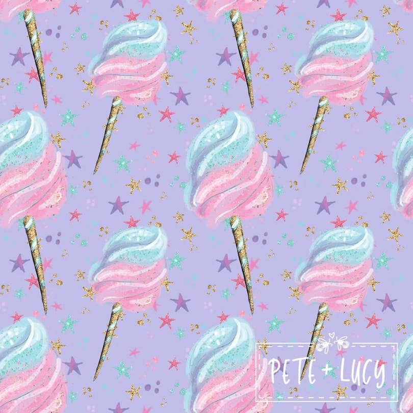 PETE + LUCY Cotton Candy Delight Infant Tutu Romper