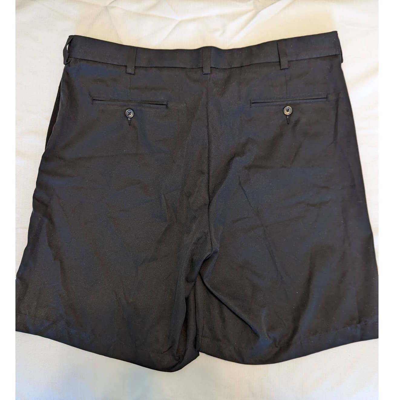 LYLE & SCOTT SCOTLAND Black Dress Golf Shorts Men's 38 Waist