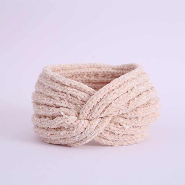 Cozy Chenille Headband Style Ear Warmer