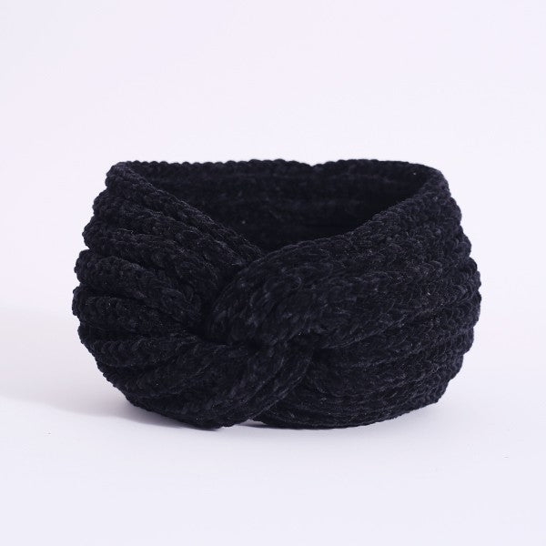 Cozy Chenille Headband Style Ear Warmer