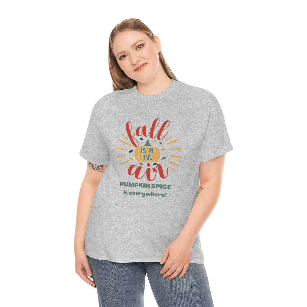 Fall is in the Air and Pumpkin Spice is Everywhere Tee S-5XL