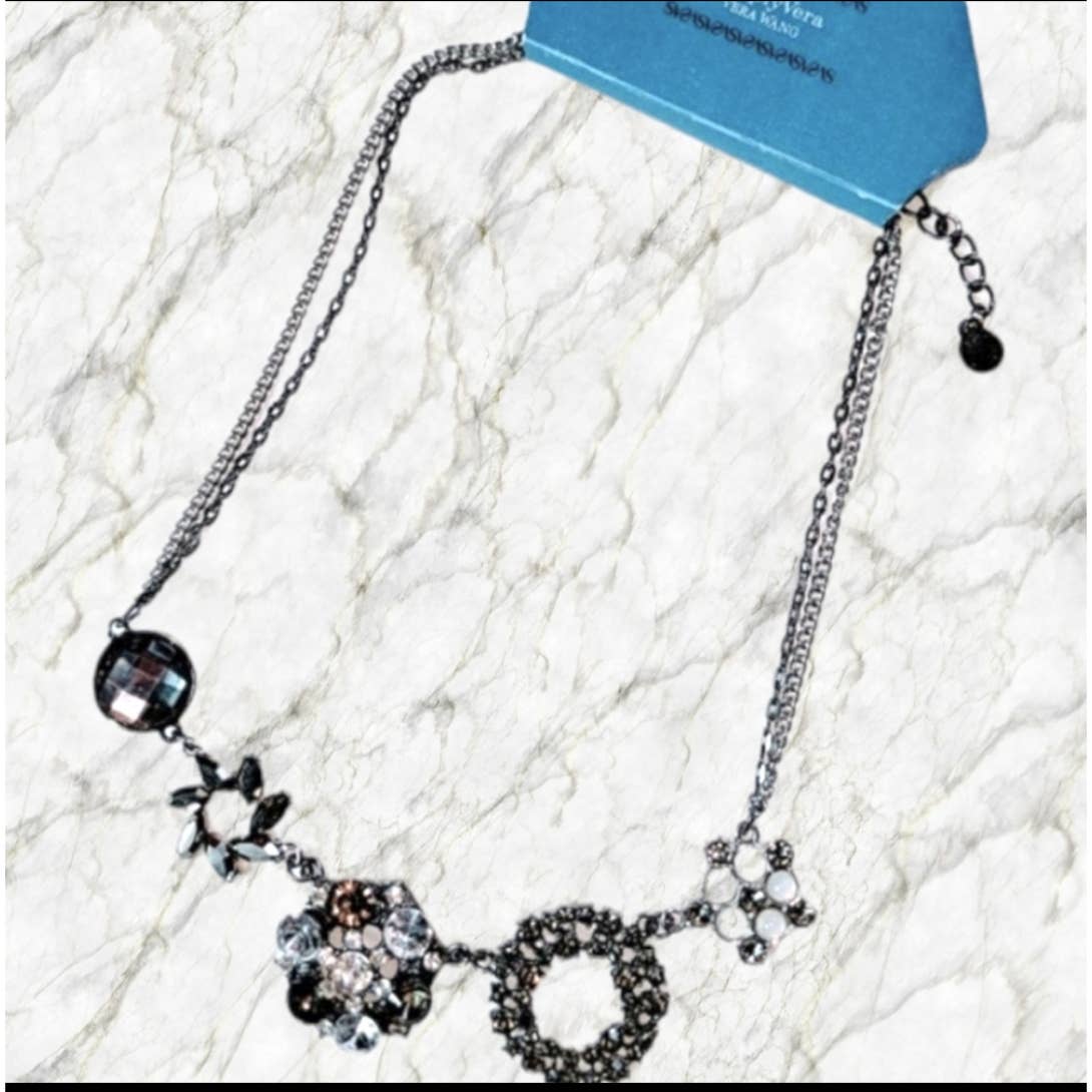 SIMPLY VERA WANG Sparkle Statement Necklace