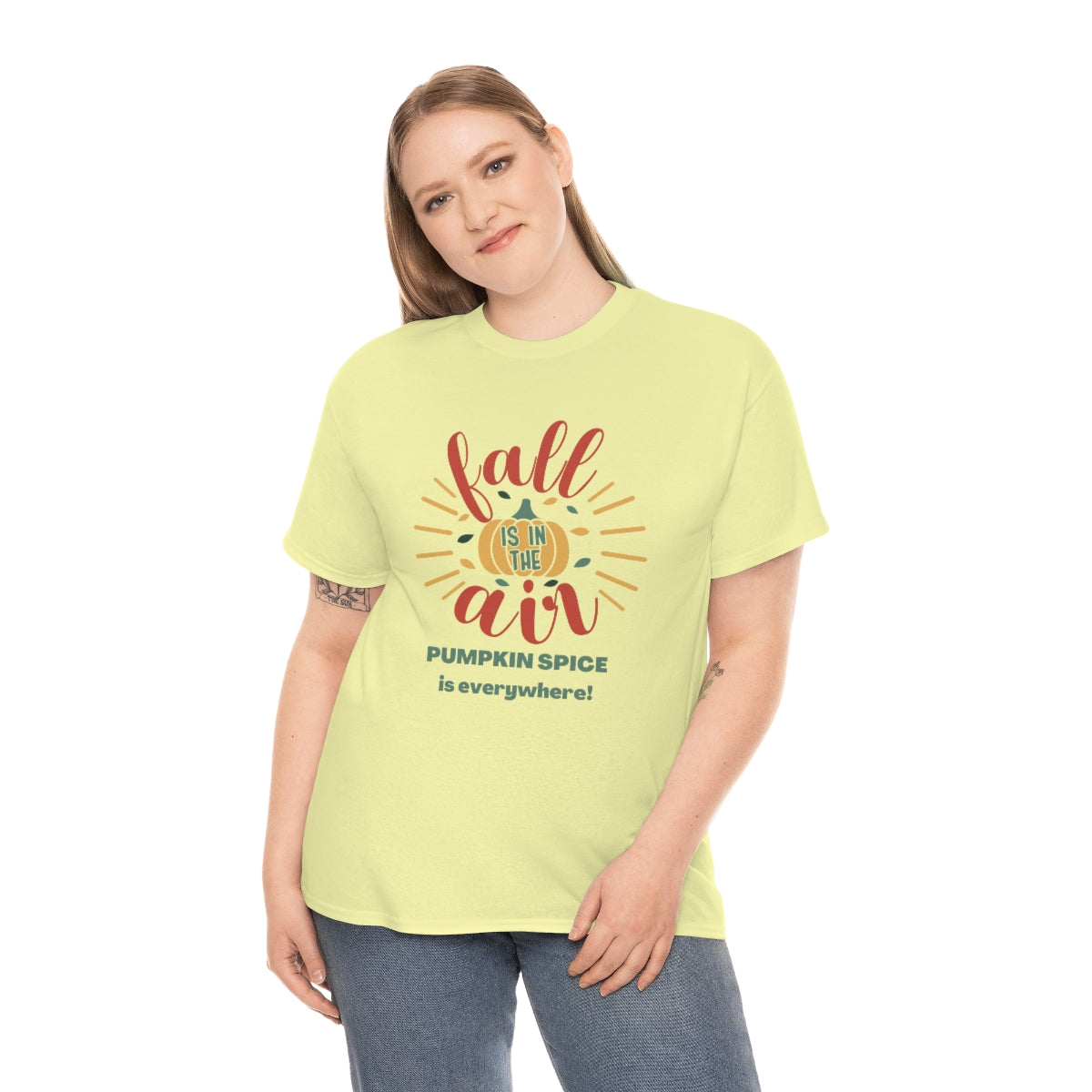 Fall is in the Air and Pumpkin Spice is Everywhere Tee S-5XL