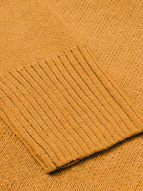 Hadley Deep V-Neck Long Sleeve Knit Top