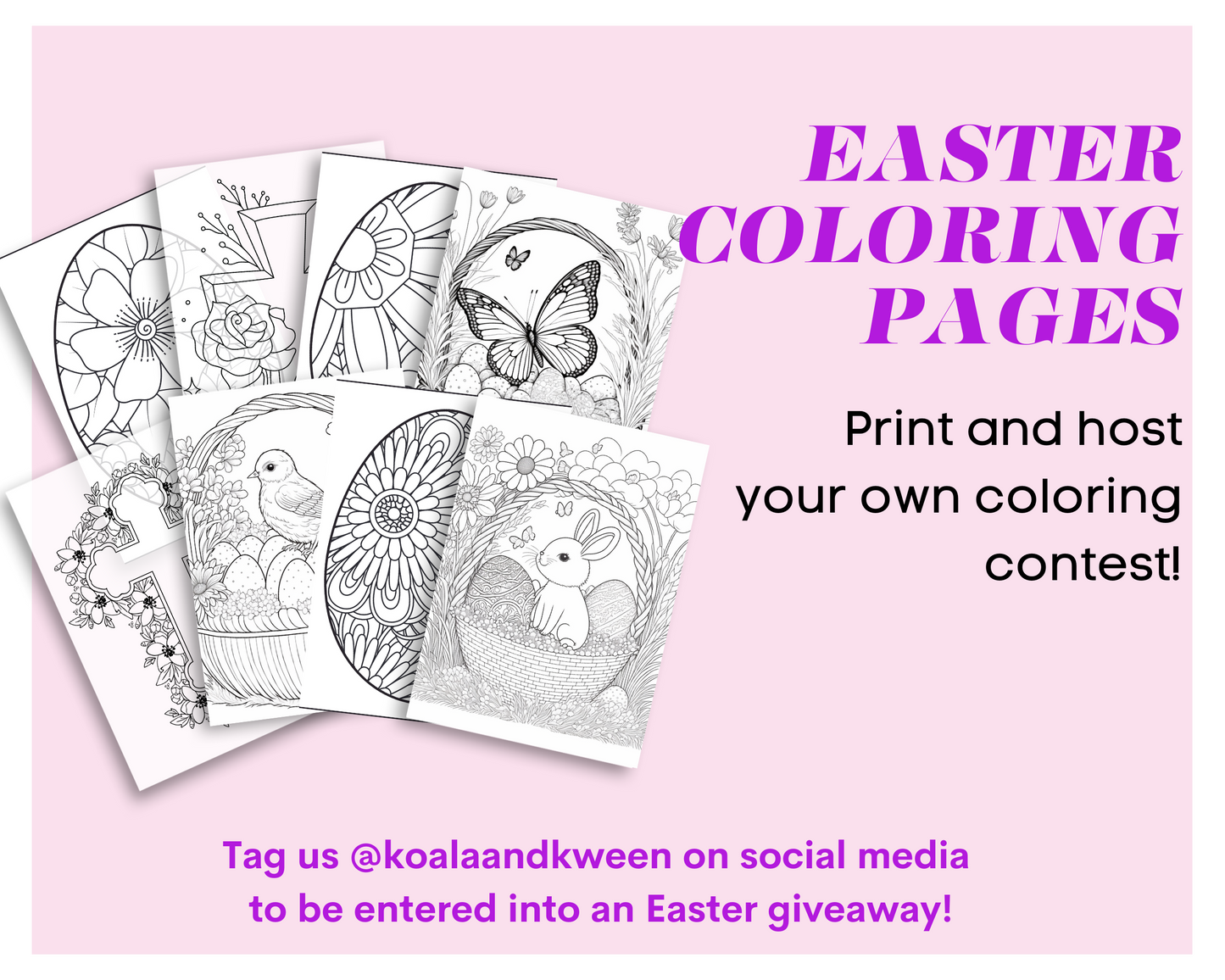 Free Easter Coloring Pages