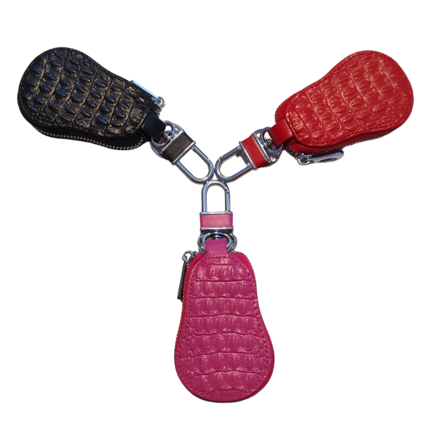 Key Fob Case with Key Chain and Ring