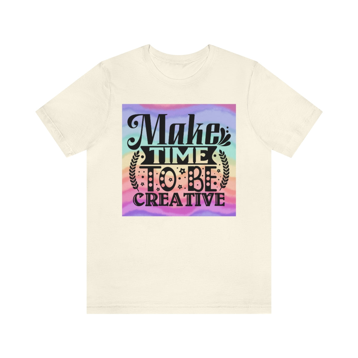 Make Time to be Creative Craft Themed Unisex Jersey Short Sleeve Tee S-3XL