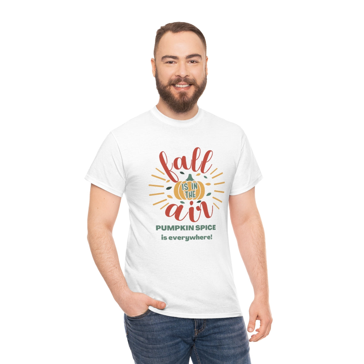 Fall is in the Air and Pumpkin Spice is Everywhere Tee S-5XL
