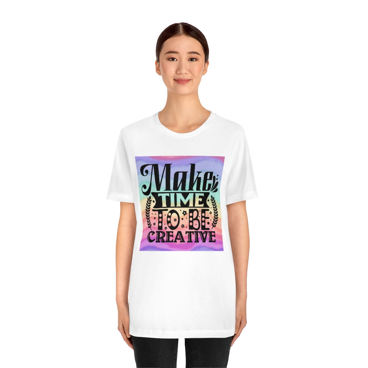 Make Time to be Creative Craft Themed Unisex Jersey Short Sleeve Tee S-3XL