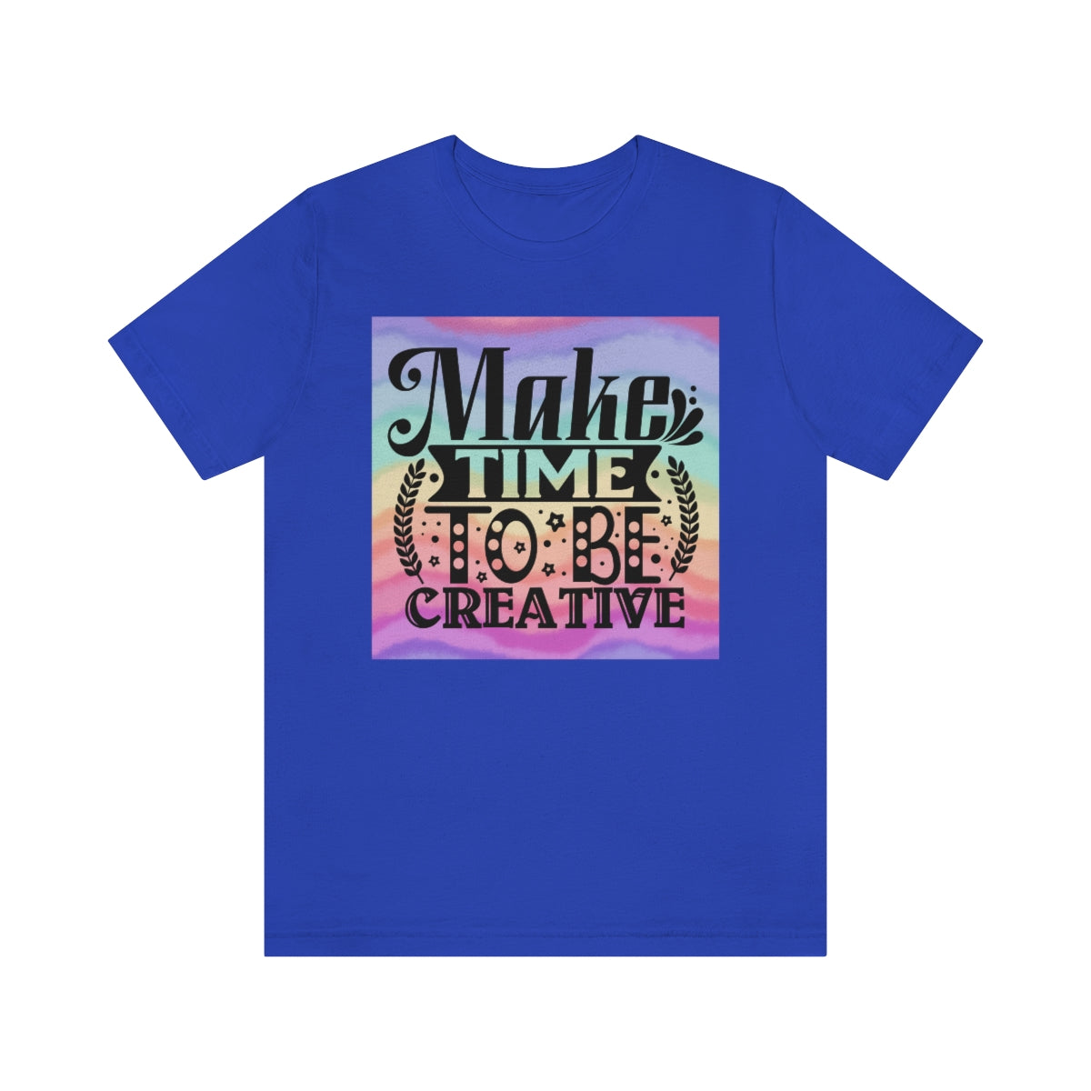 Make Time to be Creative Craft Themed Unisex Jersey Short Sleeve Tee S-3XL