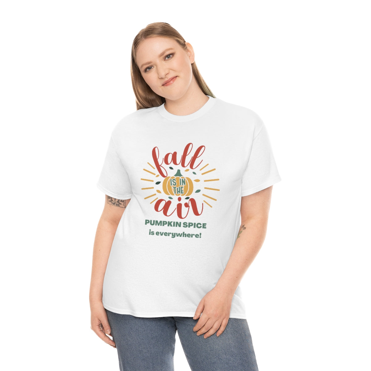 Fall is in the Air and Pumpkin Spice is Everywhere Tee S-5XL