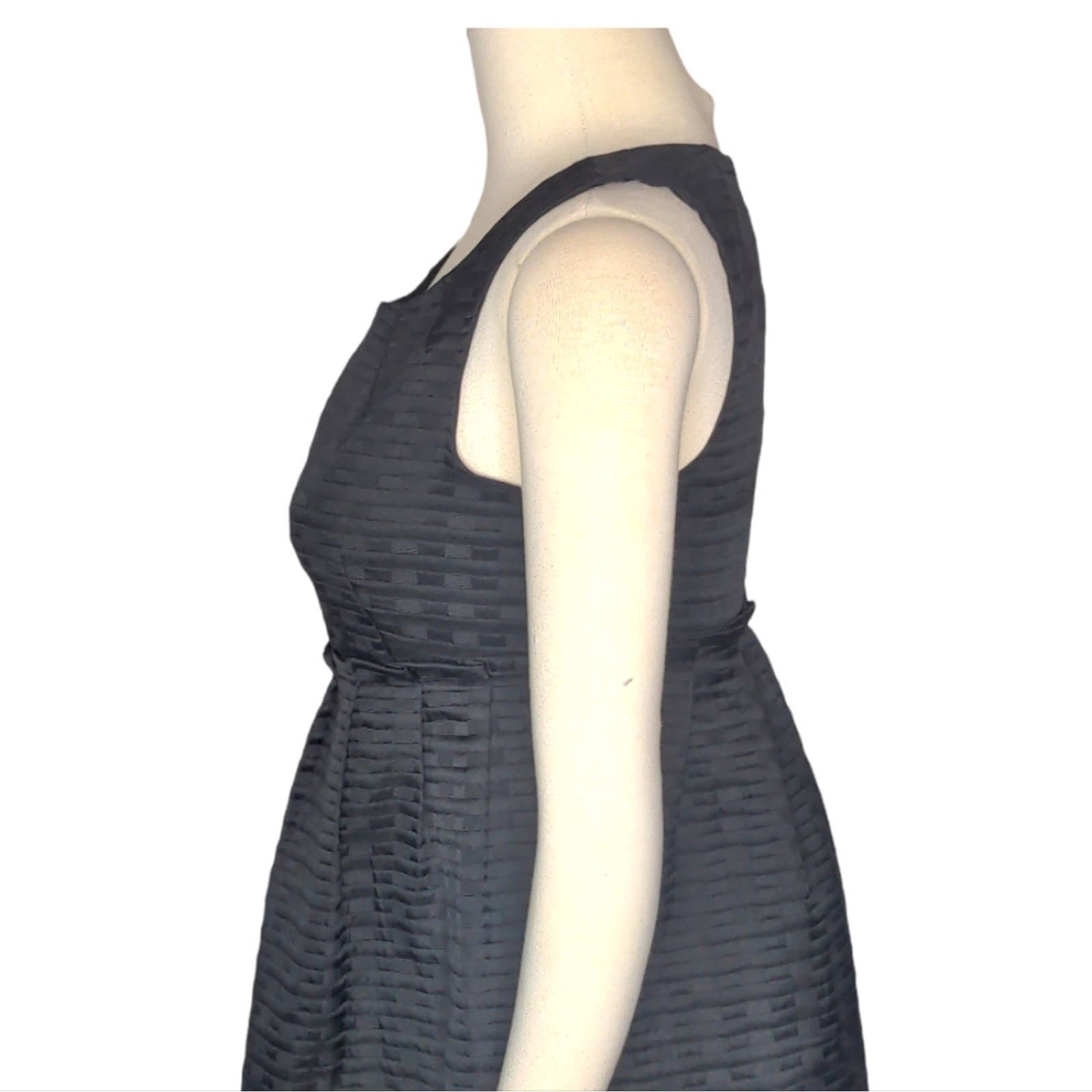 max and cleo black dress Max & Cleo Comfortable Stretch Tie Waist LTB Little Black Dress Sz XS *Excellent