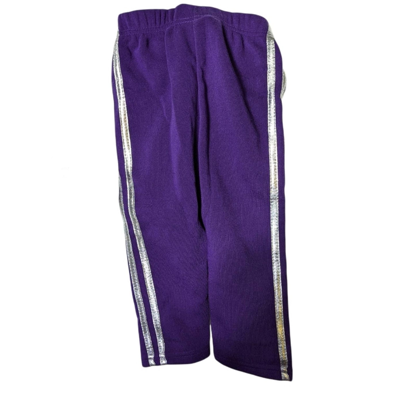 TEDDY BOOM Purple 2T Sparkle LOVE Zipper Hoodie Sweatpants NEW